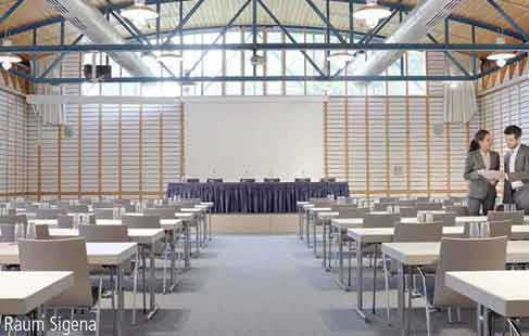Image: Meeting room for large groups - Sigena holds 230 people